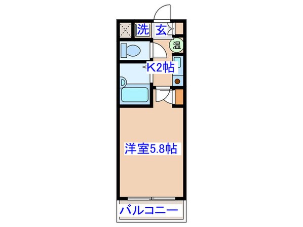 シンシアシテｲ　榴岡の物件間取画像